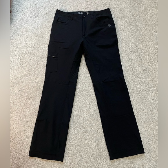 Mountain Hardwear - Fleece Lined - Men’s Pants - Black - 32 x 34 - Picture 2 of 6